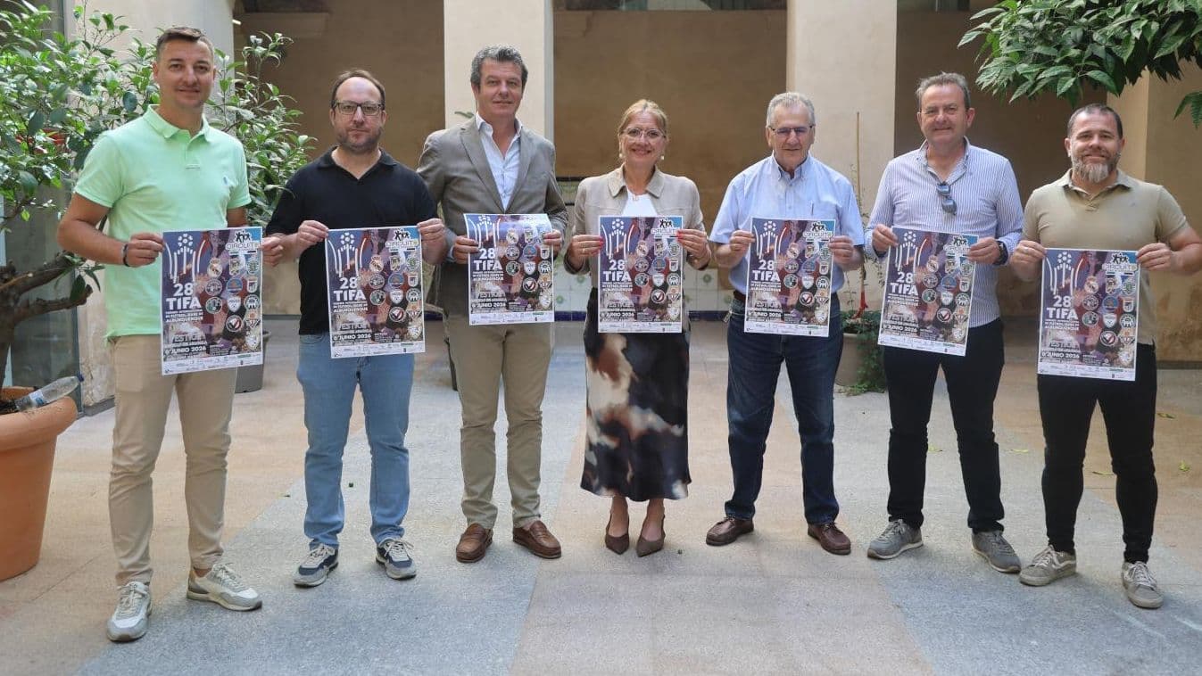 Presentación de la XXVIII edición del TIFA de fútbol base en Alburquerque