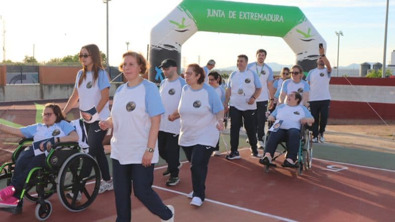 Deportistas participantes en los Juegos Extremeños del Deporte Especial 2026