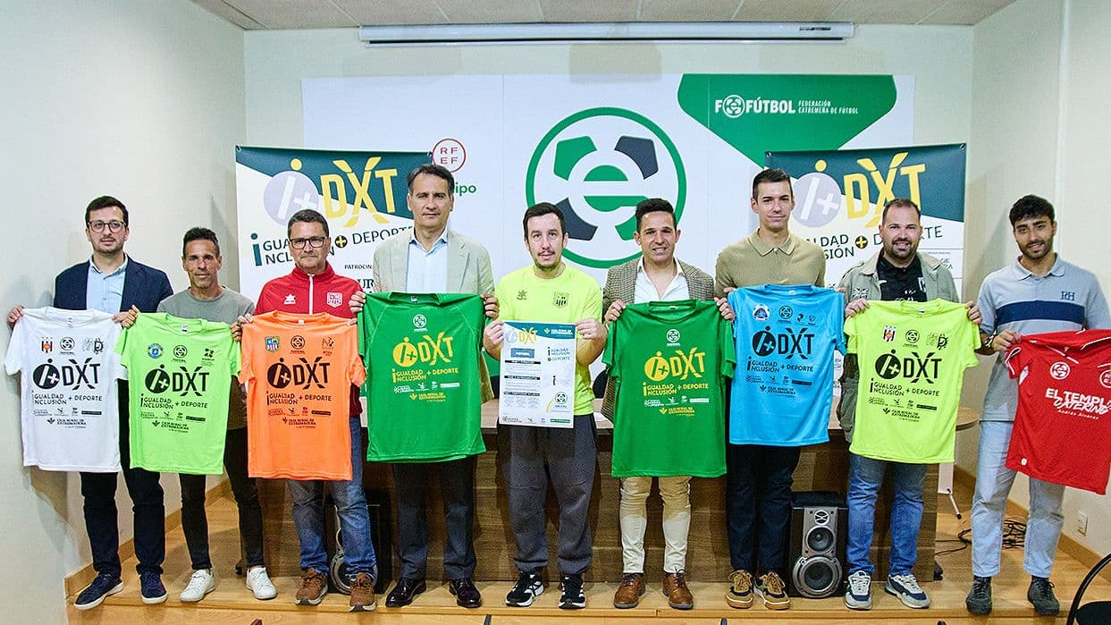 El programa 'I+DXT. Deporte e Inclusión' de fútbol arranca este domingo en Mérida