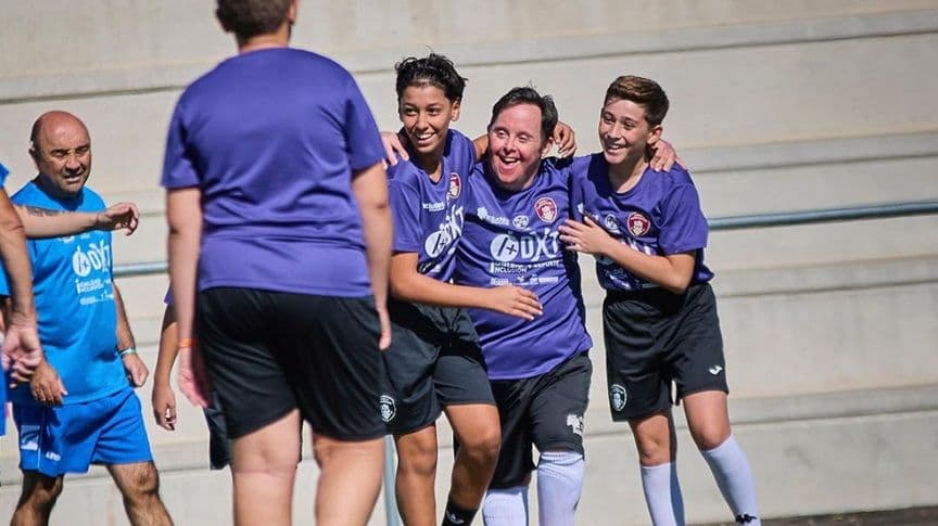 La Federación Extremeña de Fútbol y la Fundación Jóvenes y Deporte siguen apostando por el fútbol inclusivo