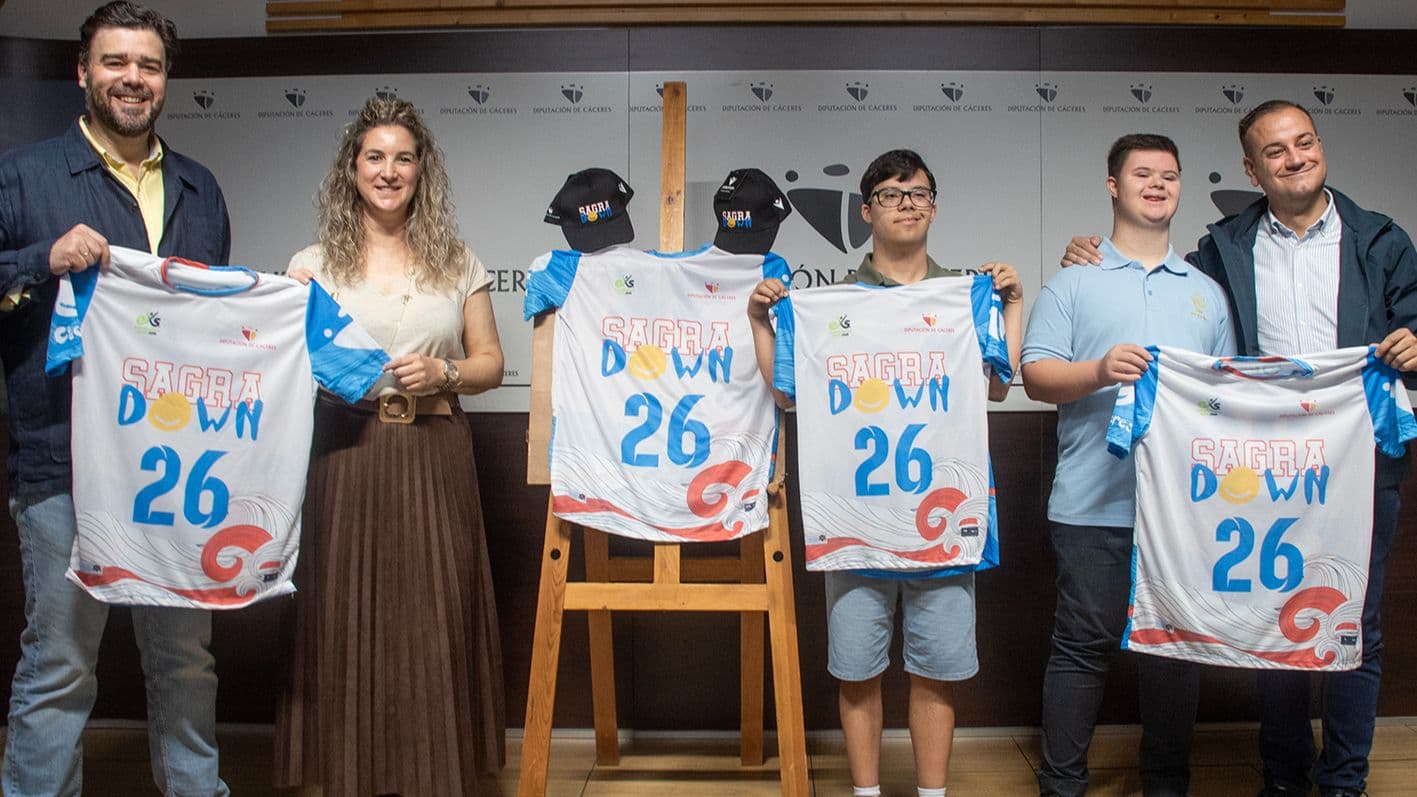 Presentación de la convivencia de baloncesto inclusivo entre Sagra-Down y Academia 675