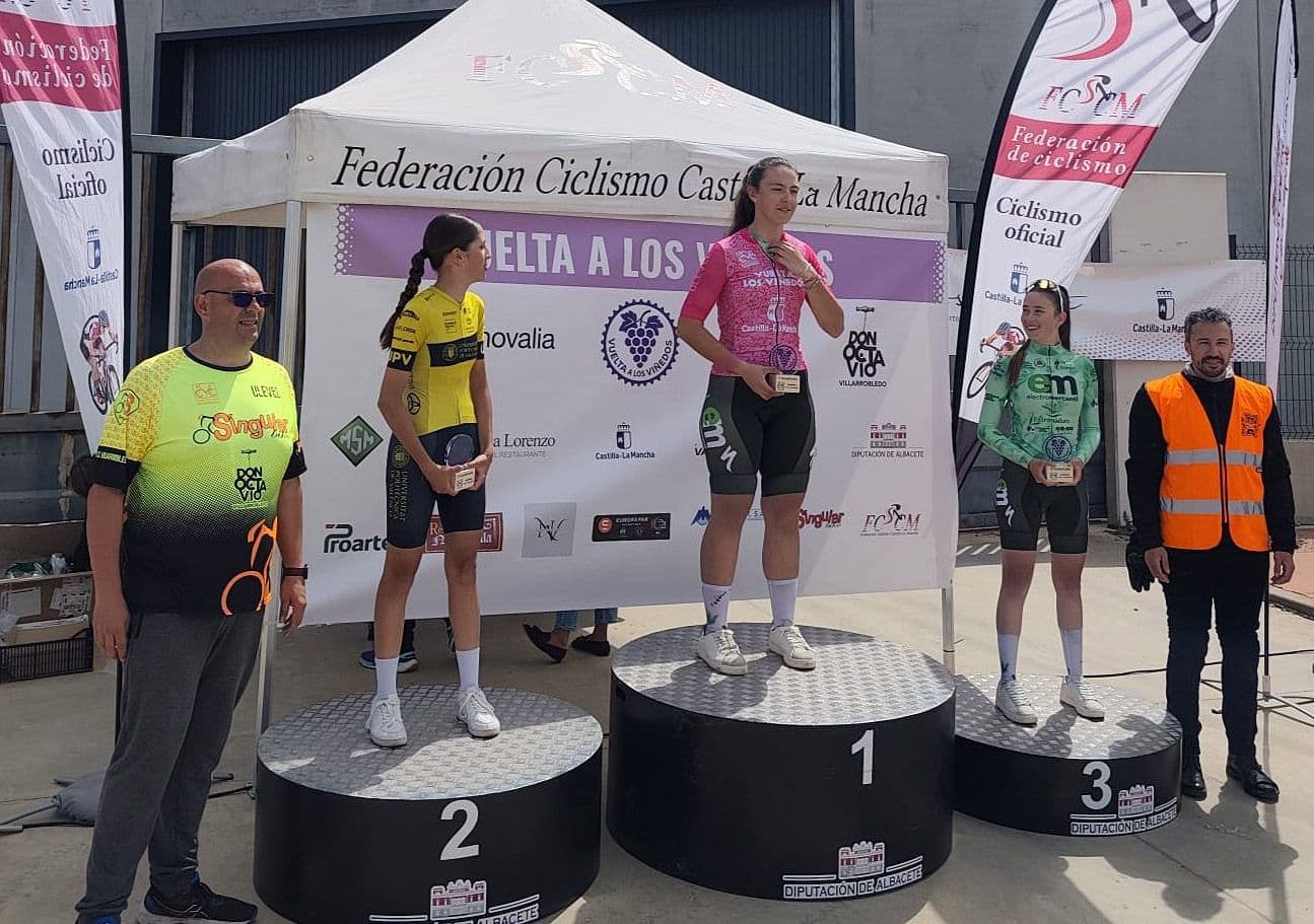 Gema Tornero, del Electromercantil-GR100, gana la Vuelta a los Viñedos sub19 femenina