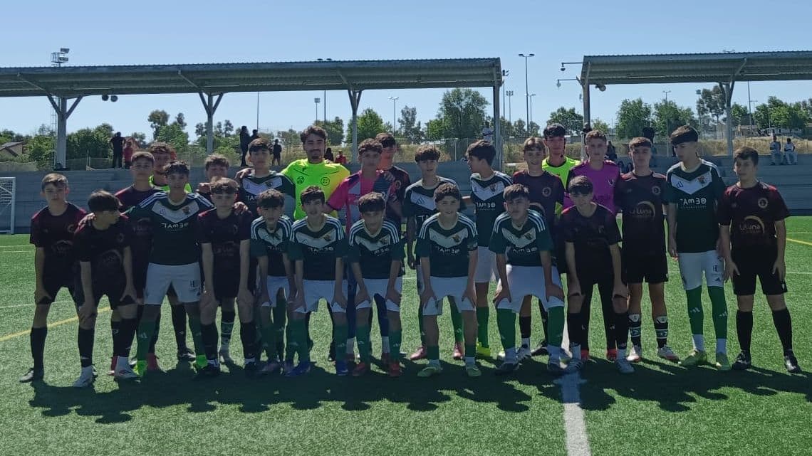 El Cacereño infantil supera al Extremadura Fútbol Base y se prepara para el último viaje del curso