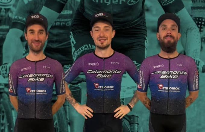 Dani, Juanmi y Josemi, alineación del Calamonte Bike Team para Jerez