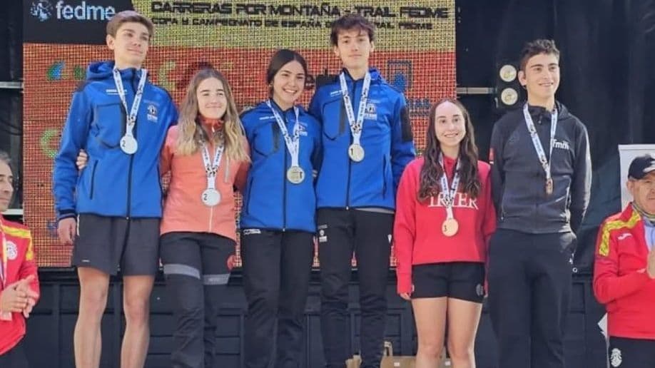 El grupo de tecnificación de la Fexme arranca la Copa de España a golpe de podio