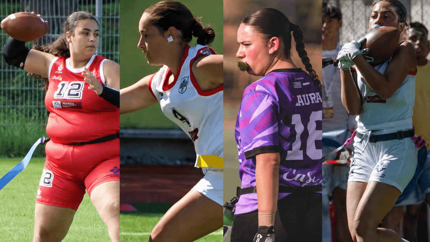 Jóvenes extremeñas de flag football convocadas con Team Spain