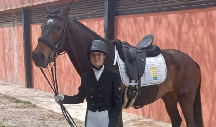 Lourdes Rodríguez se cuelga un bronce y roza otro podio en el Nacional Universitario de Hípica