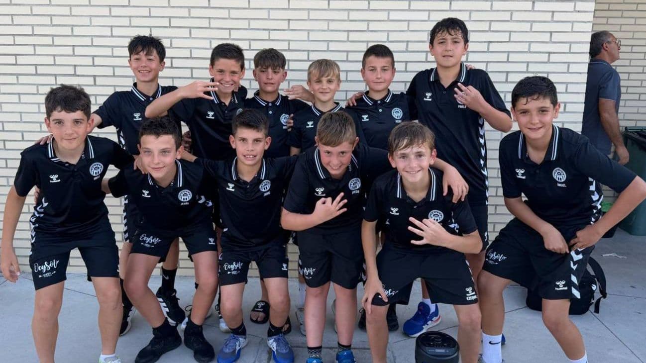 El Cacereño aguanta hasta el descanso, pero el Imperio acaba mandando y se corona en el grupo 1 de Primera Extremeña alevín