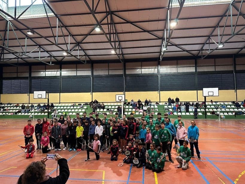 El bádminton escolar extremeño cierra los Judex 2026 con más de 450 participantes