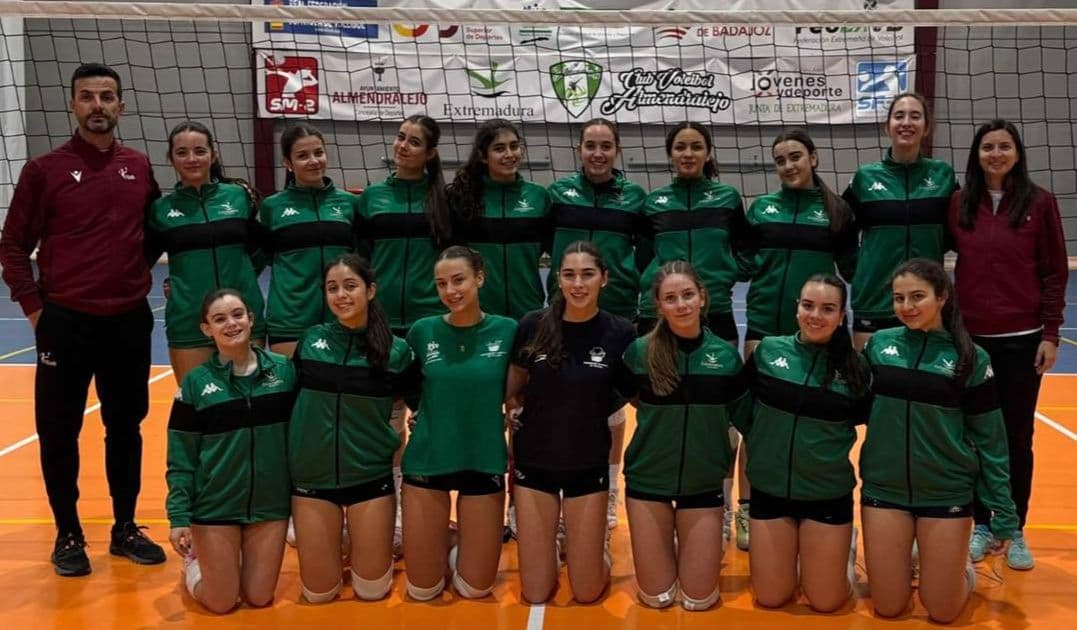 Listado de jugadoras convocadas por Extremadura para la concentración autonómica de voleibol