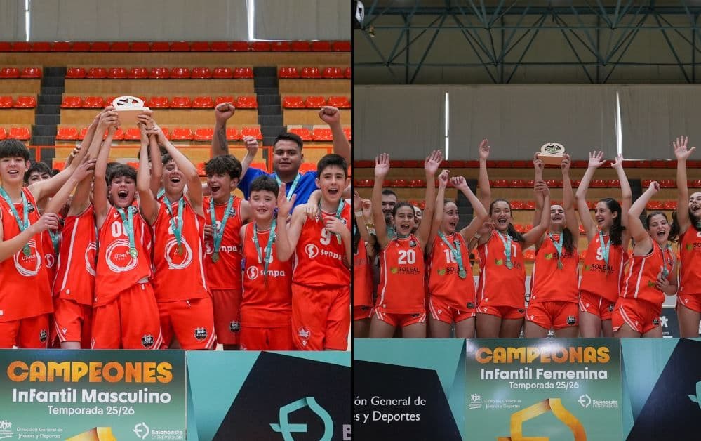  El Sagrado Cáceres y el Sagrado Al-Qázeres ADC reinan en el Campeonato de Extremadura infantil de baloncesto