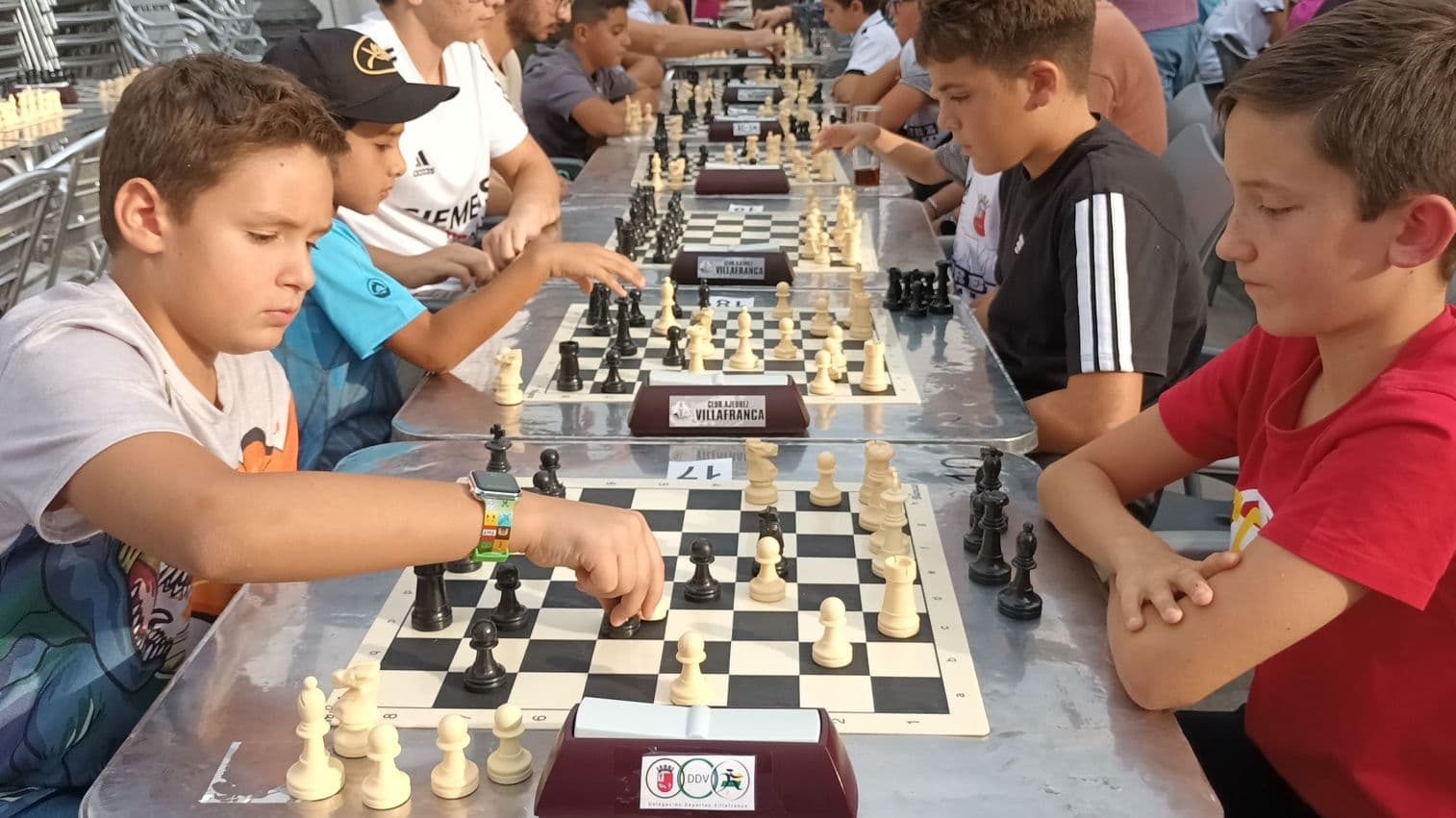 El ajedrez infantil vuelve a Villafranca de los Barros con el segundo Torneo Las Peñitas