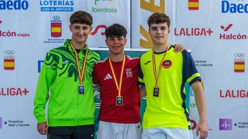 Extremadura suma cuatro oros y un bronce en la Copa de España de Estilos de kárate
