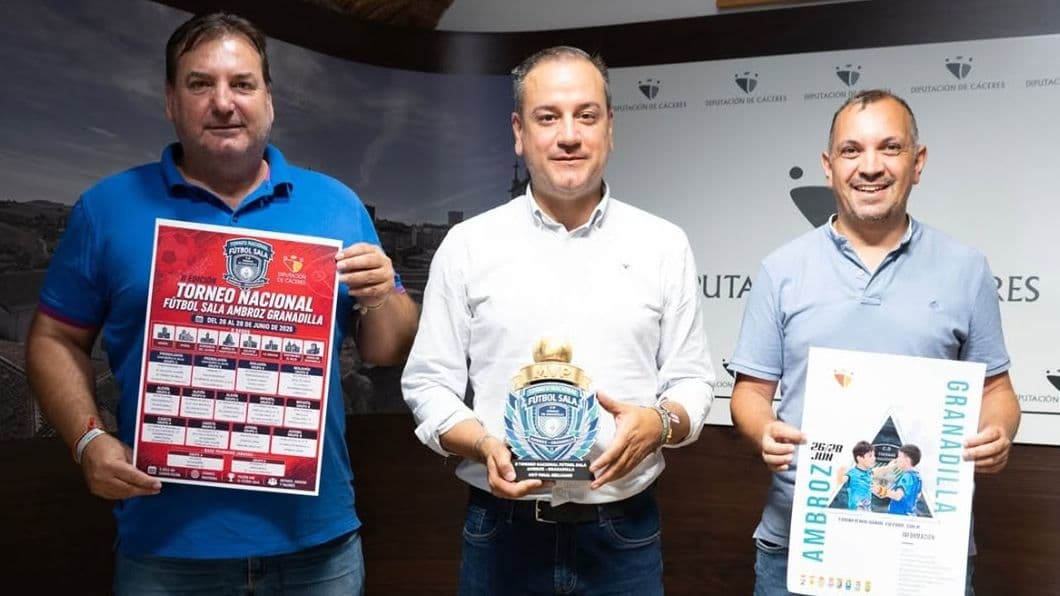 Presentación del II Torneo Nacional de Fútbol Sala Ambroz-Granadilla