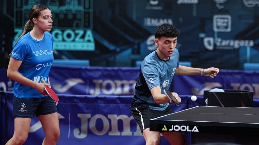 El Don Benito TM y Francisco Javier López lideran los éxitos extremeños en el Nacional de tenis de mesa