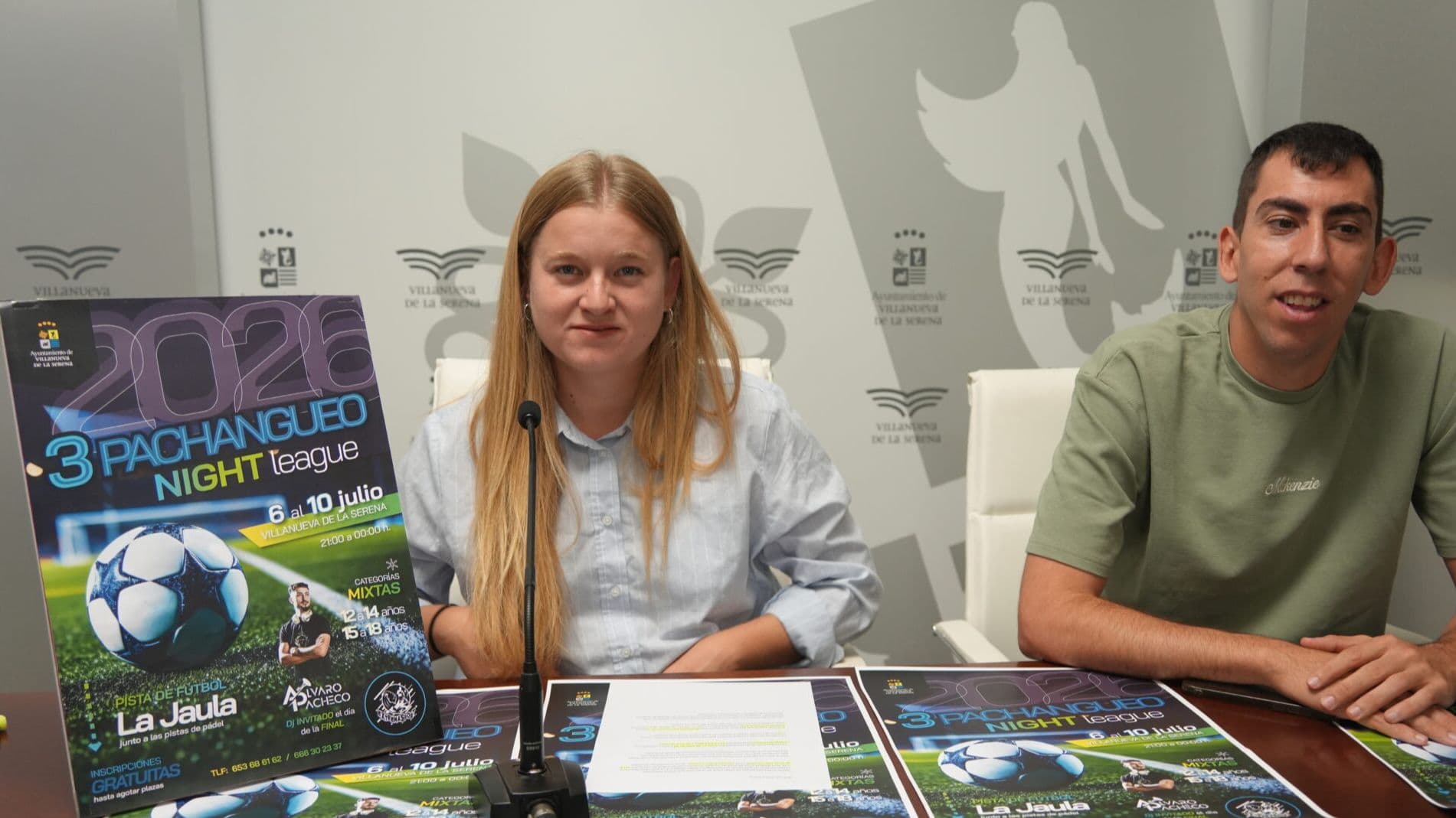Presentación del torneo juvenil de fútbol nocturno de Villanueva de la Serena