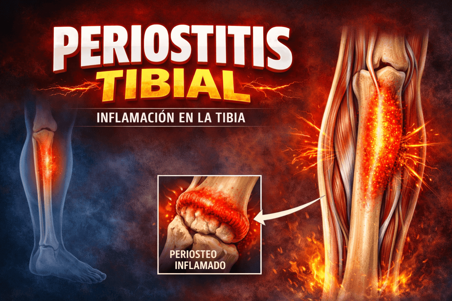 Periostitis tibial: el dolor en la espinilla que frena a los deportistas de impacto y cómo superarlo con inteligencia