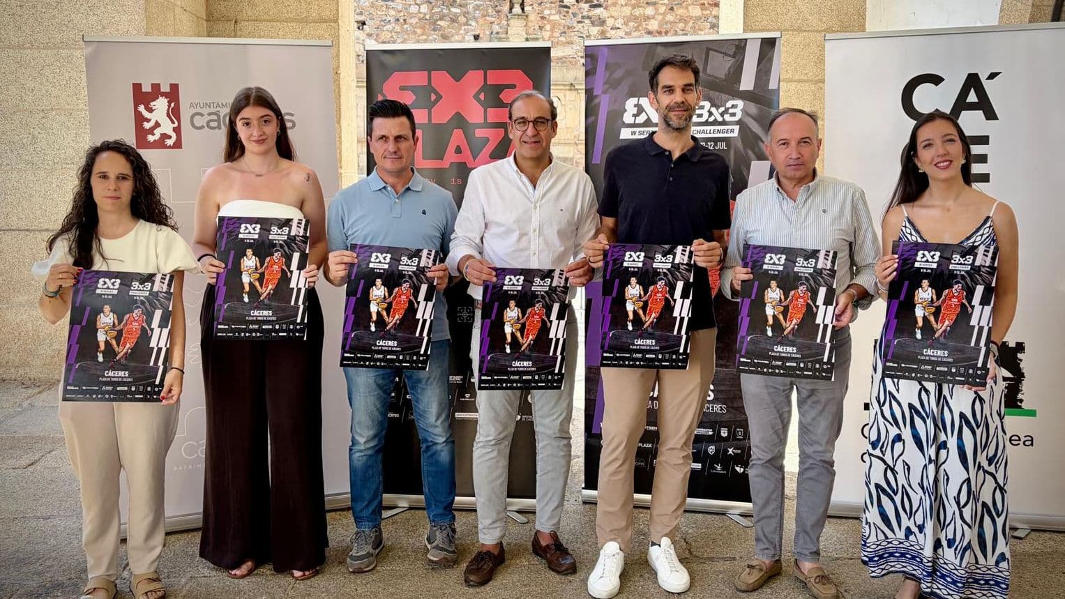 La élite mundial del baloncesto 3x3 competirá del 9 al 12 de julio en Cáceres