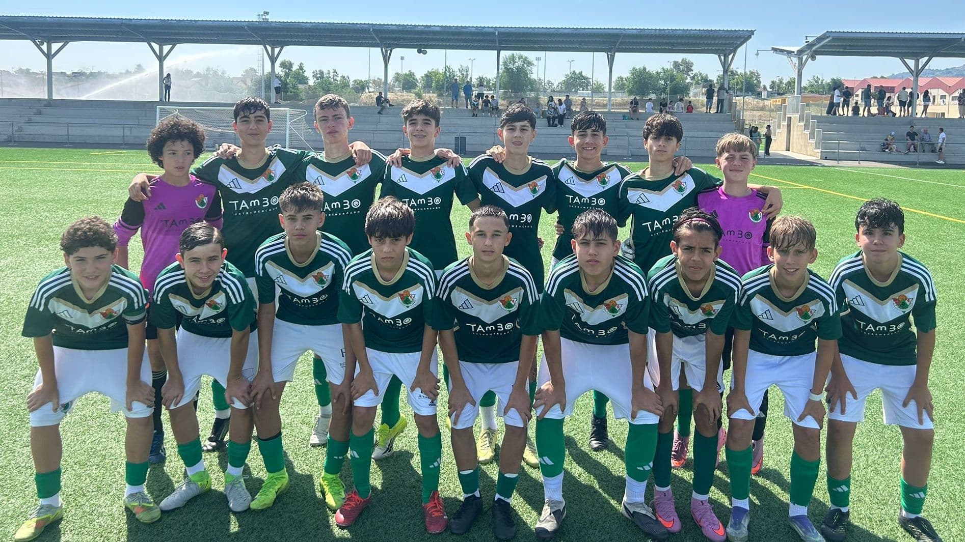 Cacereño infantil durante la última jornada de División de Honor Extremadura