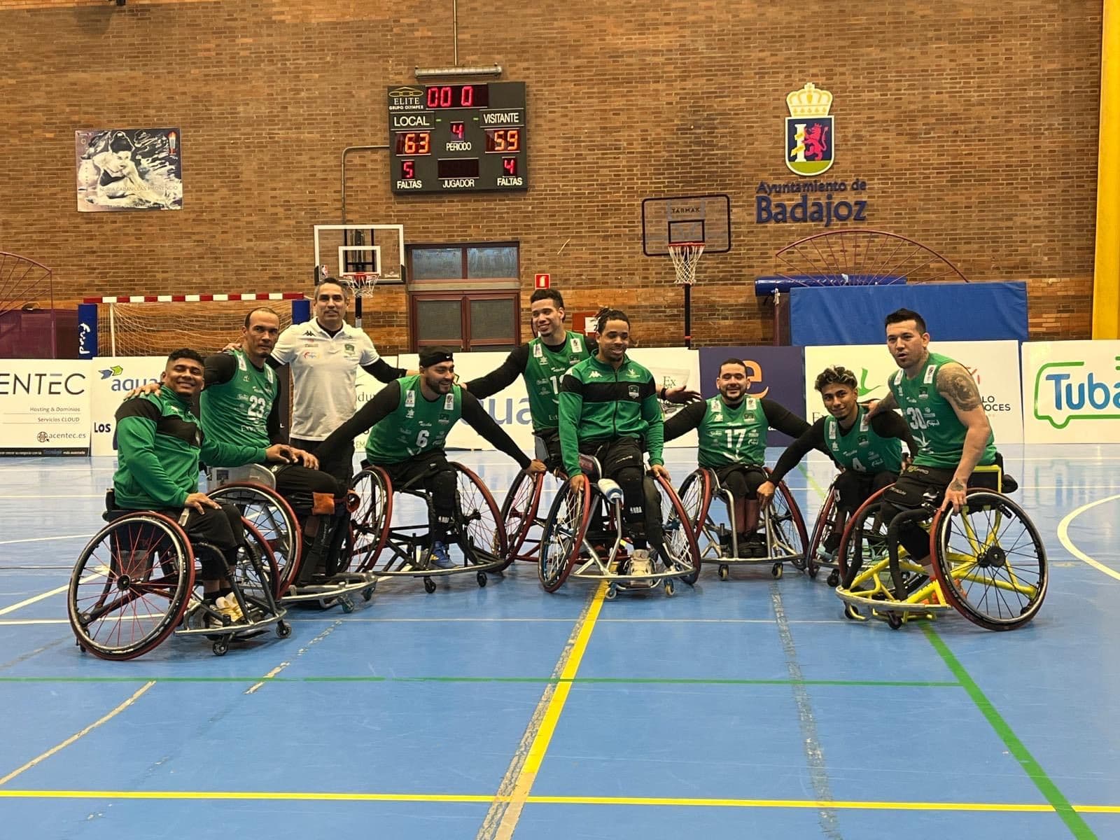El Mideba Extremadura cae ante el Amiab Albacete en la Superliga de baloncesto en silla de ruedas (81-60)