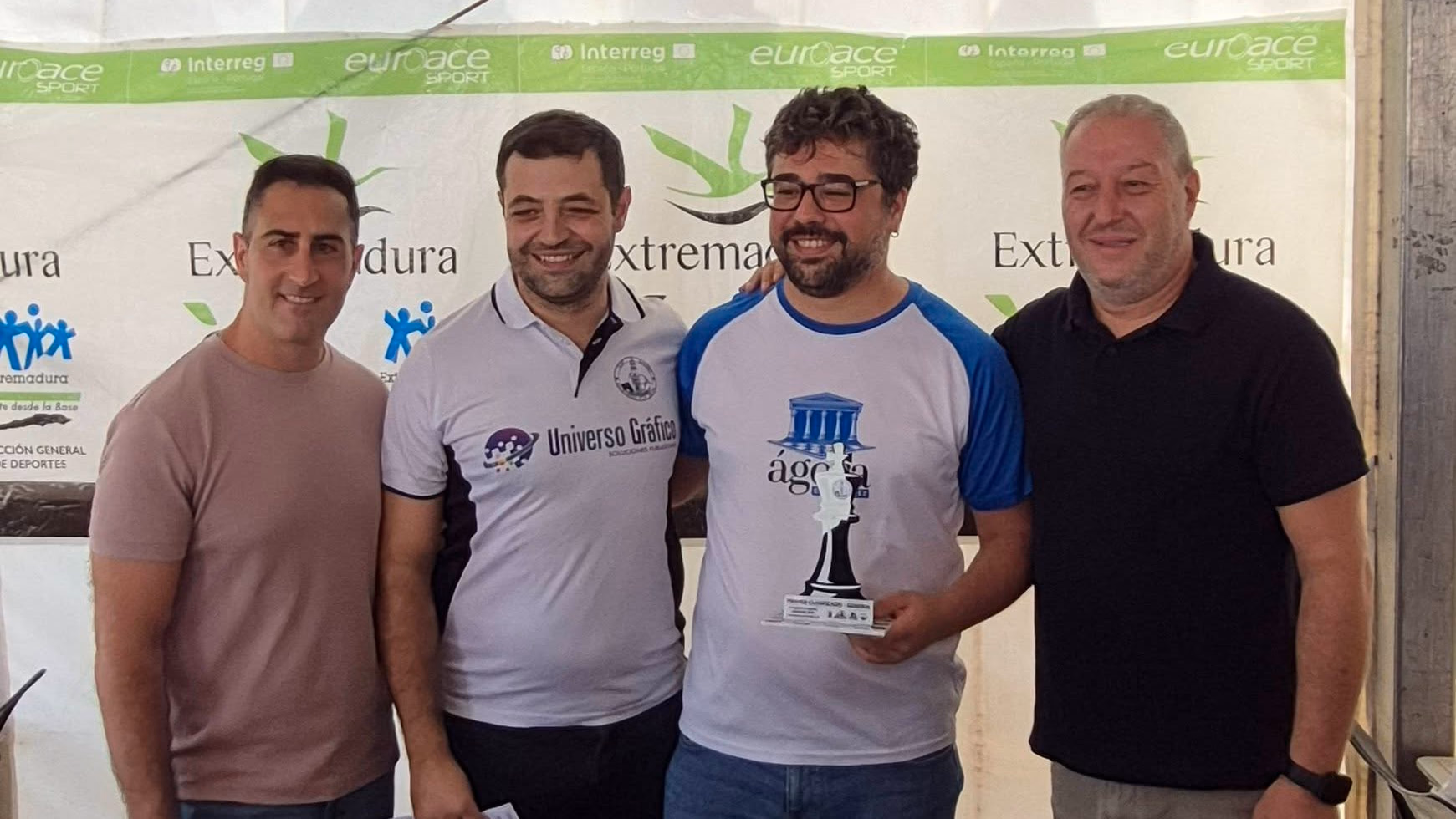 Homero Macías durante el VI Torneo Virgen del Pilar de Villafranca de los Barros